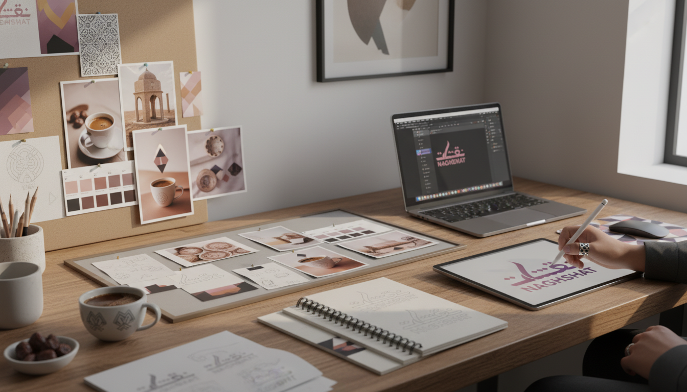 تصميم الهوية التجارية الاحترافية – كيف تبني علامة لا تُنسى