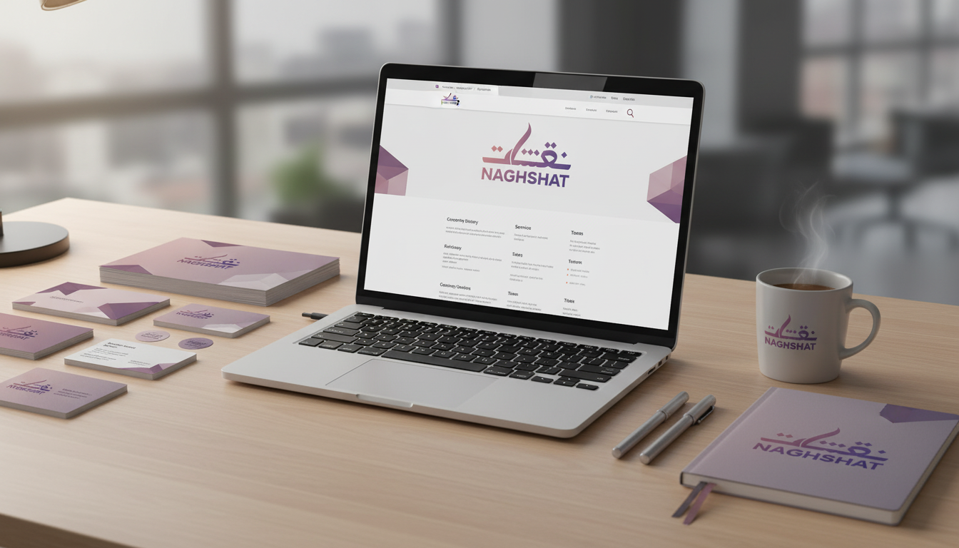 تصميم بروفايل شركة احترافي يعكس هوية علامتك التجارية | وكالة نقشات