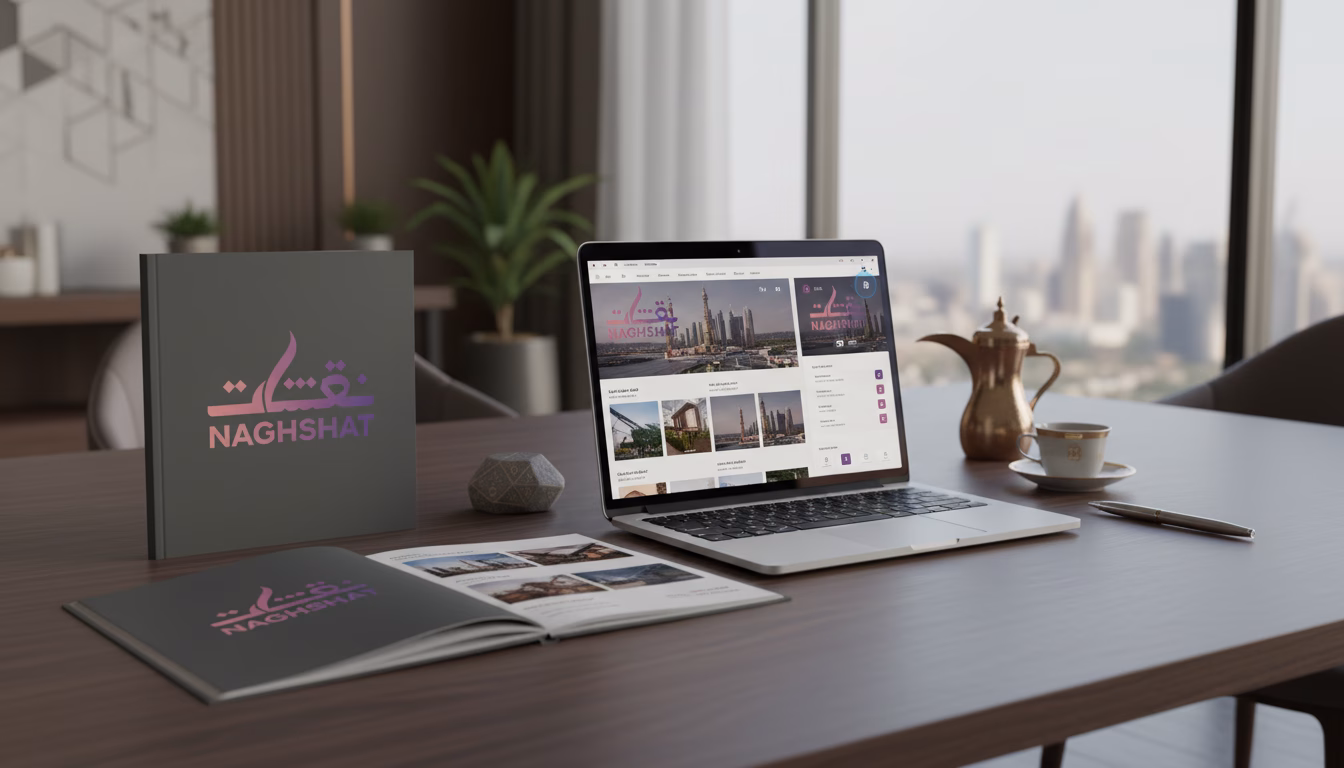 أفضل موقع تصميم بروفايل شركات ومؤسسات | وكالة نقشات السعودية