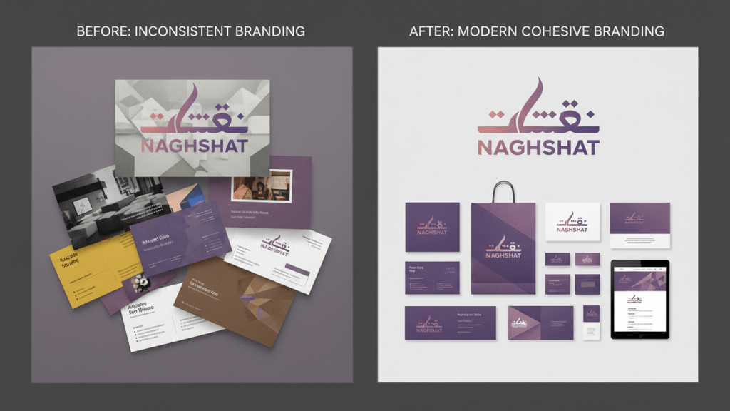 كيف تصميم هوية تجارية